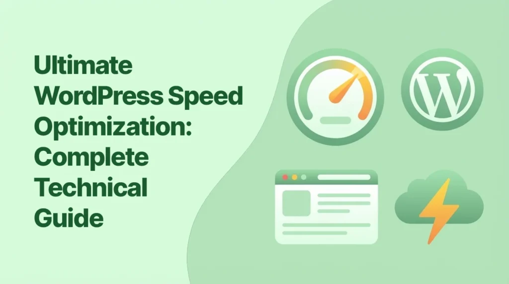 WordPress speed optimization