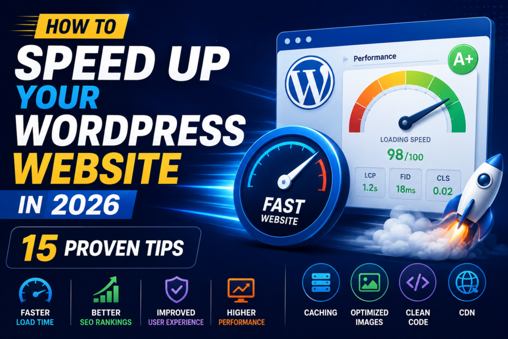 Speed Up WordPress Website 2026 Speed Up WordPress Website 2026